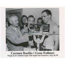 Carmen Basilio and Gene Fullmer