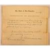 Image 1 : 1862 CIVIL WAR ERA CERTIFICATE OF DISABILITY - UNF