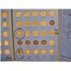 Image 4 : ROOSEVELT DIME COLLECTION IN FOLDER W/ 64 COINS - 