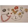 Image 1 : LOT OF VINTAGE COSTUME JEWELRY - INCL. TRIFARI - A