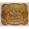 Image 1 : 1983 ALASKA STATE FAIR RODEO SADDLE BRONC CHAMPION