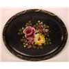 Image 1 : VINTAGE TOLE PAINTED TRAY - Approx. 12.75" x 10.25