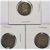 Image 1 : LOT OF 3 US NICKELS - 1907 V Nickel, 1916 Buffalo 