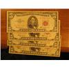 Image 1 : 4 Pieces $5.00 Red Seals