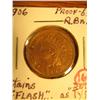 Image 1 : 1906 PROOF 63 Red Brown