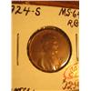 Image 1 : 1924-S MS64 Red Brown