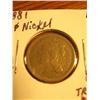 Image 1 : 1881 3c Nickel Fine+