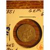 Image 1 : 1851 3c SILVER, GEM BU