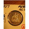 Image 1 : 1857 DIME MS62