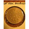 Image 2 : Shield NICKEL 1869 Gem BU65