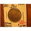 Image 1 : 1883 No "Cents" MS61