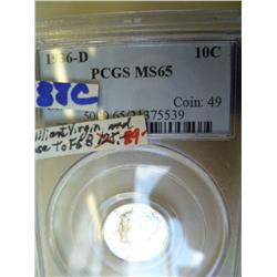 PCGS 1936-D MS65