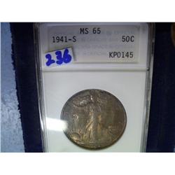 ANACS 1941-S MS65