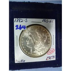 1882-S  MS-65