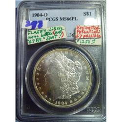 1904-O PCGS MS-66 P/L