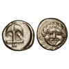 Image 1 : GREEK COINS - Dracma. 450-400 a.C. APOLONIA PÓNTICA. Anv.: Ancla, A y cangrejo. Rev.: Cabeza de Gorg