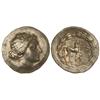 Image 1 : GREEK COINS - Tetradracma. Siglo II a.C. KYME. Anv.: Cabeza de la amazona Kyme a derecha. Rev.: Caba