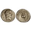 Image 1 : ROMAN COINS: ROMAN REPUBLIC - Denario. 85 a.C. FONTEIA-9. Mn. Fonteius C. F. Anv.: Cabeza laureada d