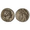 Image 1 : ROMAN COINS: ROMAN REPUBLIC - Denario. 108-107 a.C. HERENNIA-1a. Marcus Herennius. Anv.: Cabeza diad