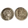 Image 1 : ROMAN COINS: ROMAN REPUBLIC - Denario. 62 a.C. SCRIBONIA-8a. L. Scribonius Libo. Rev.: Pozo scriboni
