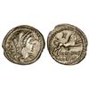 Image 1 : ROMAN COINS: ROMAN REPUBLIC - Denario. 105 a.C. THORIA-1. L. Thorius Balbus. Anv.: Cabeza de Juno So