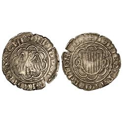 MEDIEVAL COINS: CATALONIA-ARAGÓN - Pirral. FREDERIC IV. SICÍLIA. Anv.: FRID DEI GRACIA REX SICILI:. 