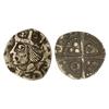 Image 1 : MEDIEVAL COINS: CATALONIA-ARAGÓN - 1/3 Croat. PERE DE PORTUGAL. CERVERA. Anv.: Anepígrafa. Efigie co
