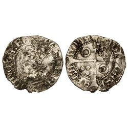 MEDIEVAL COINS: CATALONIA-ARAGÓN - Croat. FERRAN I. BARCELONA. Anv.: FERDINAD9:DEI:GR´A:REX. Efigie 