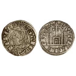 MEDIEVAL COINS: KINGDOM OF CASTILE AND LEÓN - Cornado. SANCHO IV. CORUÑA. Rev.: - venera. FAB-297.1.