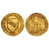 Image 1 : MEDIEVAL COINS: KINGDOM OF CASTILE AND LEÓN - Dobla de la Banda. JUAN II. SEVILLA. Anv.: IOHANESDEIG