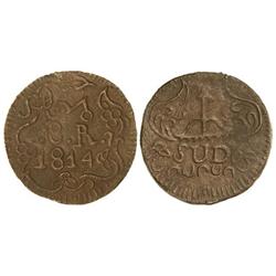 SPANISH MONARCHY: FERDINAND VII - 8 Reales. 1814. MORELOS. AE. Cal-580. EBC. 