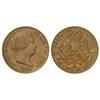 Image 1 : SPANISH MONARCHY: ELISABETH II - 25 Céntimos de Real. 1861. SEGOVIA. (Alguna rayita en campo). ESCAS