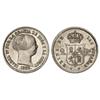 Image 1 : SPANISH MONARCHY: ELISABETH II - 2 Reales. 1852. SEVILLA. Restos de brillo original. (Pequeño golpec