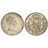 Image 1 : SPANISH MONARCHY: ELISABETH II - 20 Reales. 1849. MADRID. C.L. Restos de brillo en el reverso. (Golp