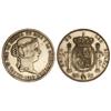 Image 1 : SPANISH MONARCHY: ELISABETH II - 20 Reales. 1859. (MADRID). 24,96 grs. AR. PRUEBA no adoptada realiz