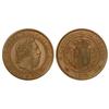 Image 1 : PESETA SYSTEM: CHARLES VII Pretender - 5 Céntimos. 1875. BRUSELAS. Anverso y reverso coincidentes. G
