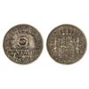 Image 1 : PESETA SYSTEM: ALFONSO XIII - 5 Centavos de Peso. 1896. PUERTO RICO. P.G.-V. Pátina. MBC+. 