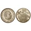 Image 1 : PESETA SYSTEM: ESTADO ESPAÑOL - 50 Pesetas. 1957 (*72). Procedente de cartera F.N.M.T. PRUEBA. 