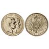 Image 1 : WORLD COINS: GERMAN STATES - 3 Marcos. 1915-D. BRUNSWICK. AR. Boda de Ernesto Augusto. (Leve rayita 