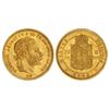 Image 1 : WORLD COINS: HUNGARY - 8 Florines-20 Francos. 1878. FRANCISCO JOSÉ I. AU. (Leves golpecitos y rayita