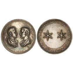 WORLD COINS: RUSSIA - Medalla de la Cumbre Franco-Rusa. 25 Junio 1807. Anv.: Bustos enfrentados de A
