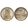 Image 1 : WORLD COINS: SWITZERLAND - 5 Francos. 1881. FESTIVAL DE TIRO: FRIBOURG. AR. (Leves golpecitos). KM-S