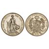 Image 1 : WORLD COINS: SWITZERLAND - 5 Francos. 1885. FESTIVAL DE TIRO: BERNA. AR. (Pequeños golpecitos). KM-5