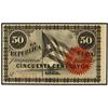 Image 1 : WORLD BANK NOTES - 50 Céntimos. 1869. CUBA. Ed-CU27. 