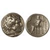 Image 1 : GREEK COINS - Tetradracma. ALEJANDRO MAGNO. MACEDONIA, TRACIA, TESALIA. Anv.: Cabeza de Hércules con