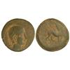 Image 1 : CELTIBERIAN COINS - As. CASTULO. Anv.: Cabeza masculina con diadema a derecha. Rev.: Esfinge a derec