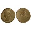Image 1 : CELTIBERIAN COINS - As. CASTULO. Anv.: Cabeza masculina con diadema a derecha. Rev.: Esfinge a derec