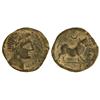 Image 1 : CELTIBERIAN COINS - Semis. CASTULO. Anv.: Cabeza masculina a derecha, delante VOC. S. T. F., detrás 