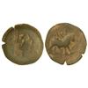 Image 1 : CELTIBERIAN COINS - Semis. CASTULO. Anv.: Cabeza masculina a izquierda, alrededor leyenda. Rev.: Tor