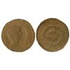 Image 1 : CELTIBERIAN COINS - As. ÉPOCA DE TIBERIO. TURIASU. Anv.: Cabeza de Tiberio a derecha. Rev.: Láurea, 